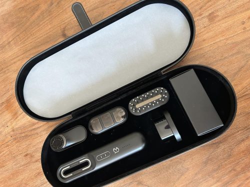 Prestige Tri-Action Golden Massaggiatore EMS Multifunzionale Antirughe per viso, corpo e capelli, Rassodamento e Lifting photo review