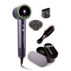 Asciugacapelli Beautifly Touch Flow Sense con ionizzazione negativa, custodia in pelle